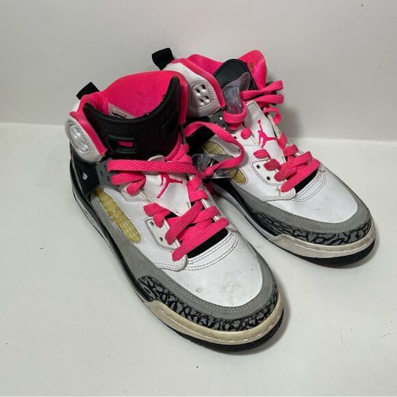 Jordan Pink Patterned Athletic Sneakers - Picture 2 of 9
